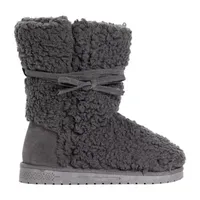 Muk Luks Womens Clementine Flat Heel Winter Boots