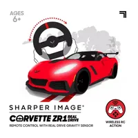 Sharper Image Toy RC Corvette ZR1 Real Drive Gravity Sensor Remote Control Car
