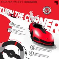 Sharper Image Toy RC Corvette ZR1 Real Drive Gravity Sensor Remote Control Car