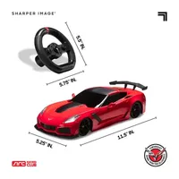 Sharper Image Toy RC Corvette ZR1 Real Drive Gravity Sensor Remote Control Car