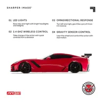 Sharper Image Toy RC Corvette ZR1 Real Drive Gravity Sensor Remote Control Car