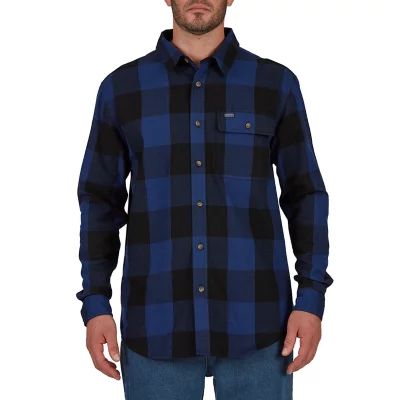 Smiths Workwear Mens Regular Fit Long Sleeve Flannel Shirt