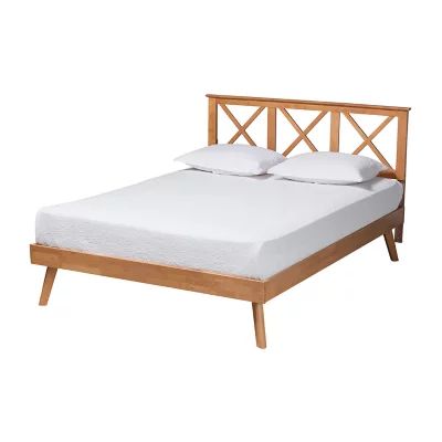 Galvin Wooden Platform Bed