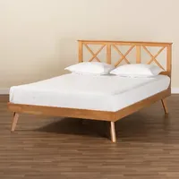 Galvin Wooden Platform Bed