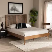 Takeo Wooden Platform Bed