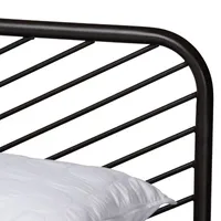 Dora Metal Headboard and Footboard Platform Bed