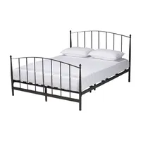 Lana Metal Headboard and Footboard Platform Bed