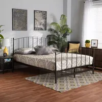 Lana Metal Headboard and Footboard Platform Bed