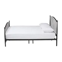 Lana Metal Headboard and Footboard Platform Bed