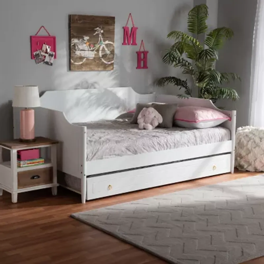 Alya Wooden Trundle Beds