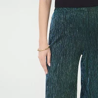 MSK Metallic Womens Wide Leg Palazzo Pant