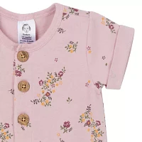 Gerber Baby Girls Long Sleeve 2-pc. Jumpsuit