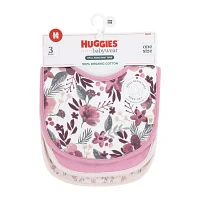 Huggies Girls 3-pc. Bib