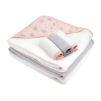 Baby Essentials 6-pc. Hooded Towel And Washcloth Set