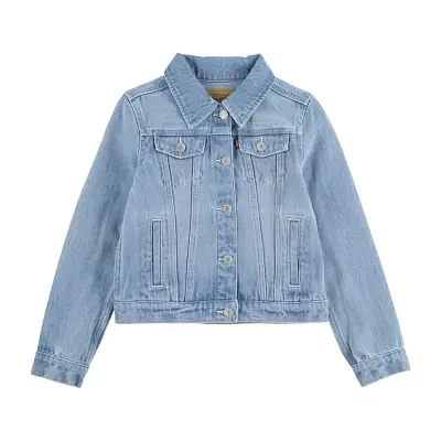 Levi's Big Girls Denim Lightweight Trucker Jacket