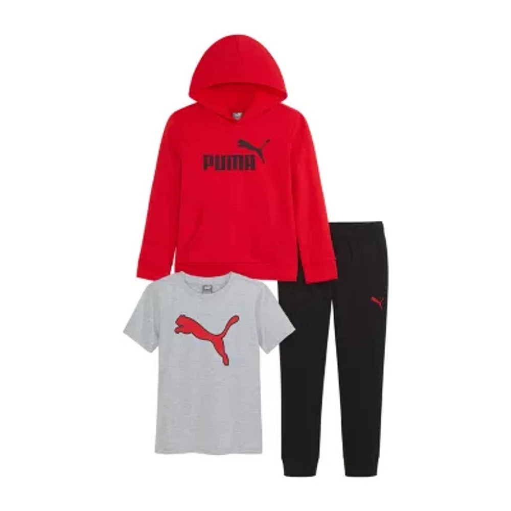 PUMA Little Boys 3-pc. Pant Set