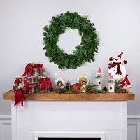 Northlight Cashmere Mixed Pine Unlit Indoor Christmas Wreath