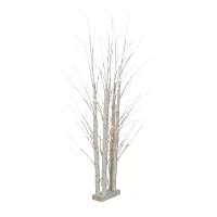 Northlight Led Lighted White Birch 4 Foot Pre-Lit Birch Christmas Tree