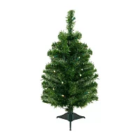 Northlight Medium Mixed Classic  White Led Lights 2 Foot Pre-Lit Pine Christmas Tree