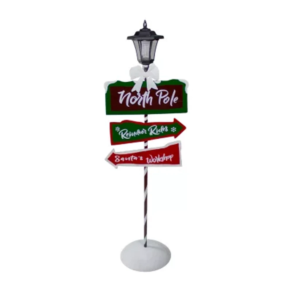 Northlight North Pole Light Up Christmas Yard Art