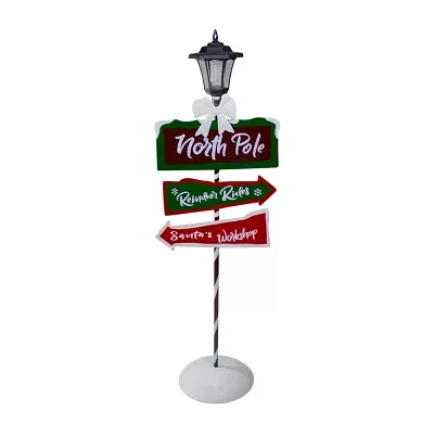 Northlight North Pole Light Up Christmas Yard Art