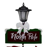 Northlight North Pole Light Up Christmas Yard Art