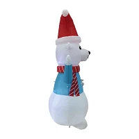 Northlight Polar Bear Lighted Christmas Outdoor Inflatable