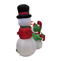 Northlight Snowman Family Christmas Inflatable