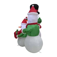 Northlight Snowman Family Christmas Inflatable