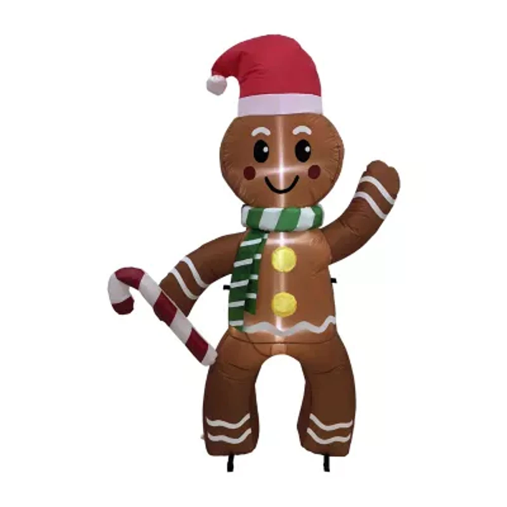 Northlight Gingerbread Man Christmas Outdoor Inflatable