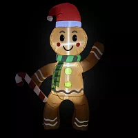 Northlight Gingerbread Man Christmas Outdoor Inflatable