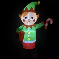 Northlight Elf Elf Christmas Outdoor Inflatable