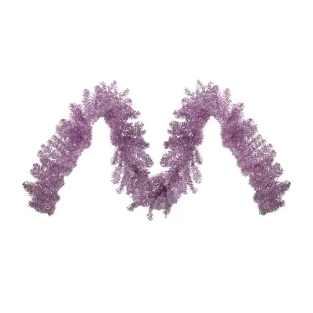 Northlight Pink Artificial Unlit Christmas Indoor Garland