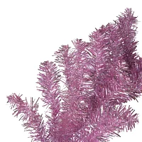 Northlight Pink Artificial Unlit Christmas Indoor Garland