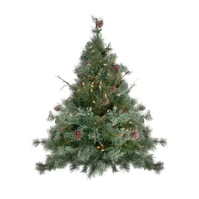 Northlight Mixed Pine With Clear Lights 3 Foot Pre-Lit Christmas Tree