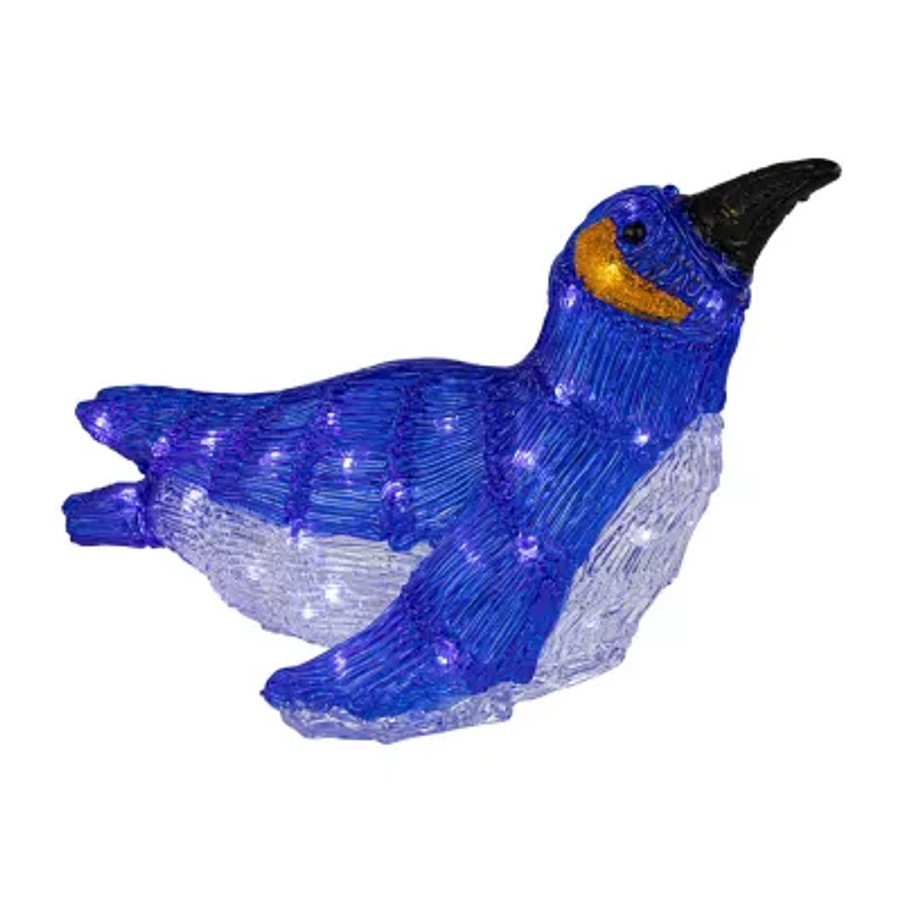 Northlight Commercial Swimming Penguin Christmas Yard Art