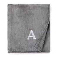 North Pole Trading Co. Monogram Throw