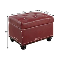 5th Avenue Storage Ottoman