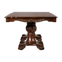 Auxun Rectangular Wood-Top Dining Table