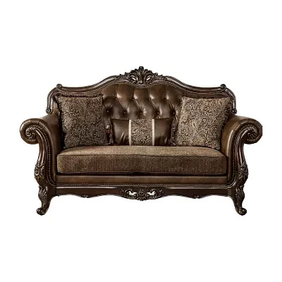 Somina Roll-Arm Upholstered Loveseat