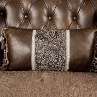 Somina Roll-Arm Upholstered Loveseat