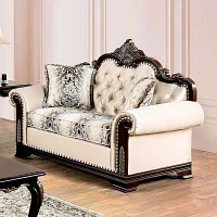 Dulupen Roll-Arm Upholstered Loveseat