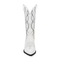 Yoki Womens Gayle-20 Block Heel Cowboy Boots