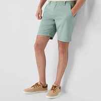 St. John's Bay Mens 9" Mid Rise Stretch Fabric Chino Short