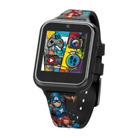 Avengers Marvel Boys Black Smart Watch Avg4597jc