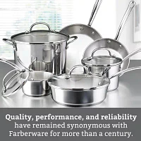 Farberware Millennium Stainless Steel 10-pc. Cookware Set