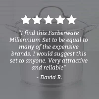 Farberware Millennium Stainless Steel 10-pc. Cookware Set