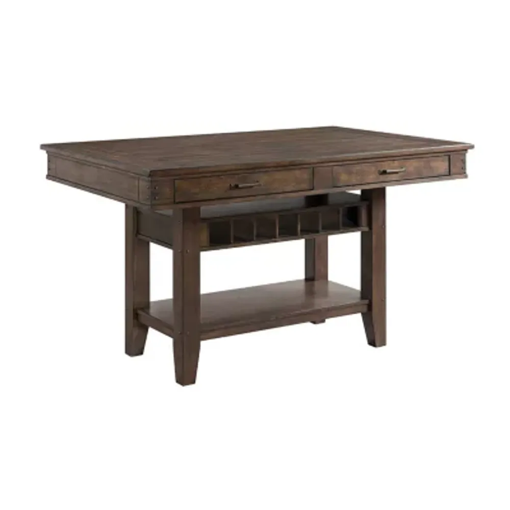 Rustic River Bar Table