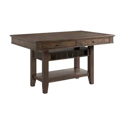 Rustic River Bar Table