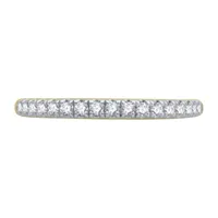 (H-I / I1) 1/4 CT. T.W. Lab Grown White Diamond 10K Gold Wedding Band